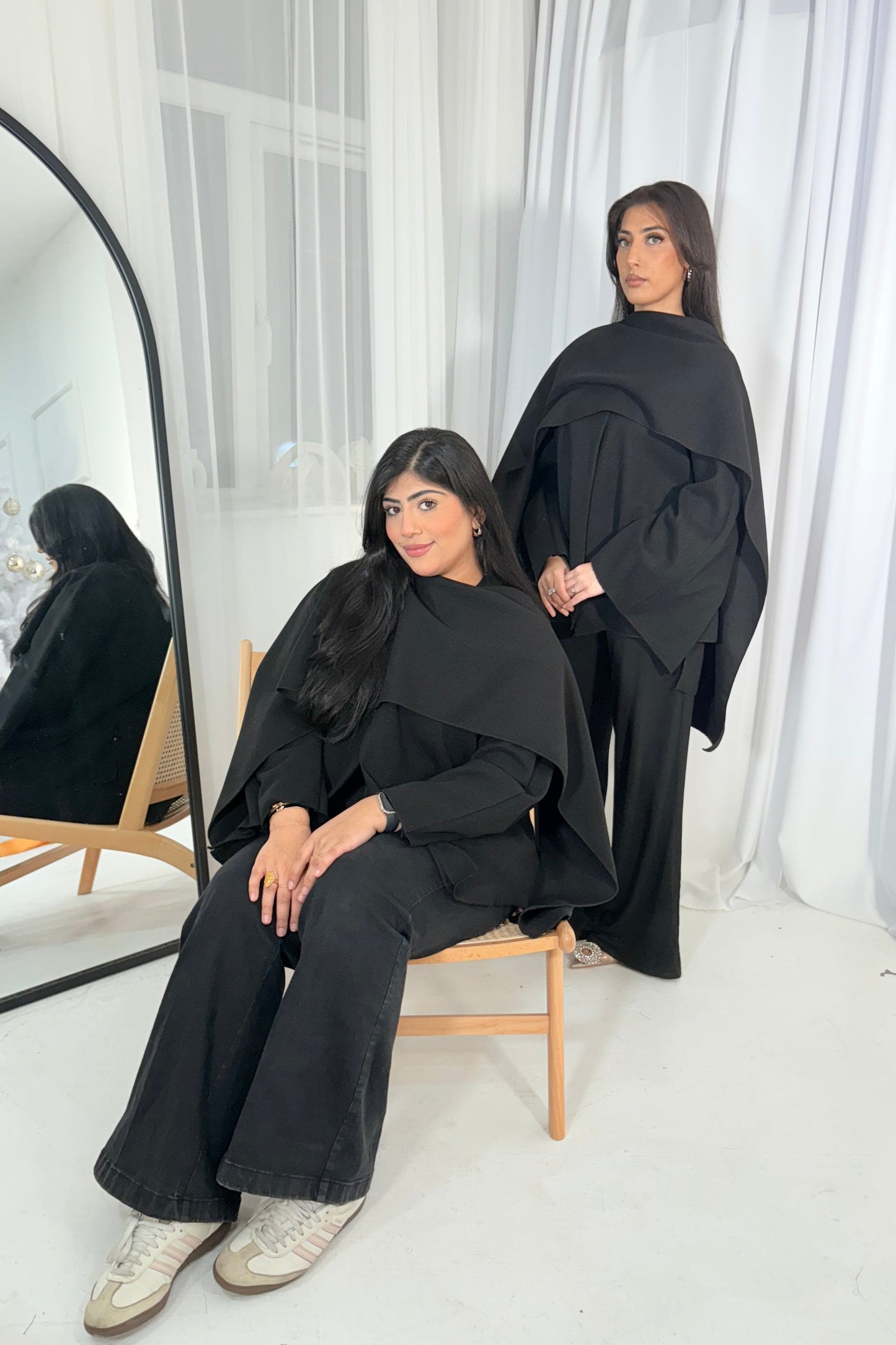 Anya Luxe Cape Jacket