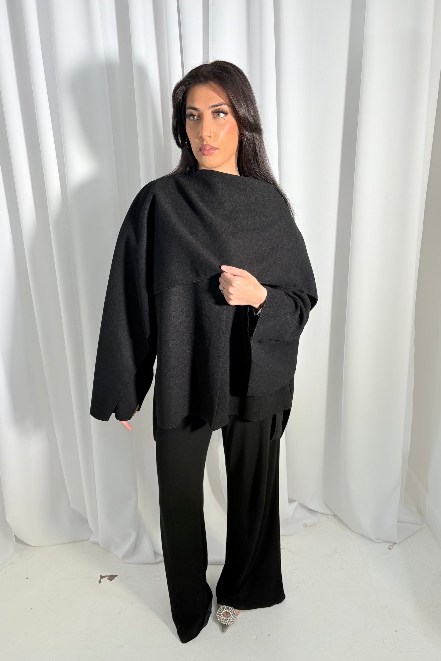 Anya Luxe Cape Jacket