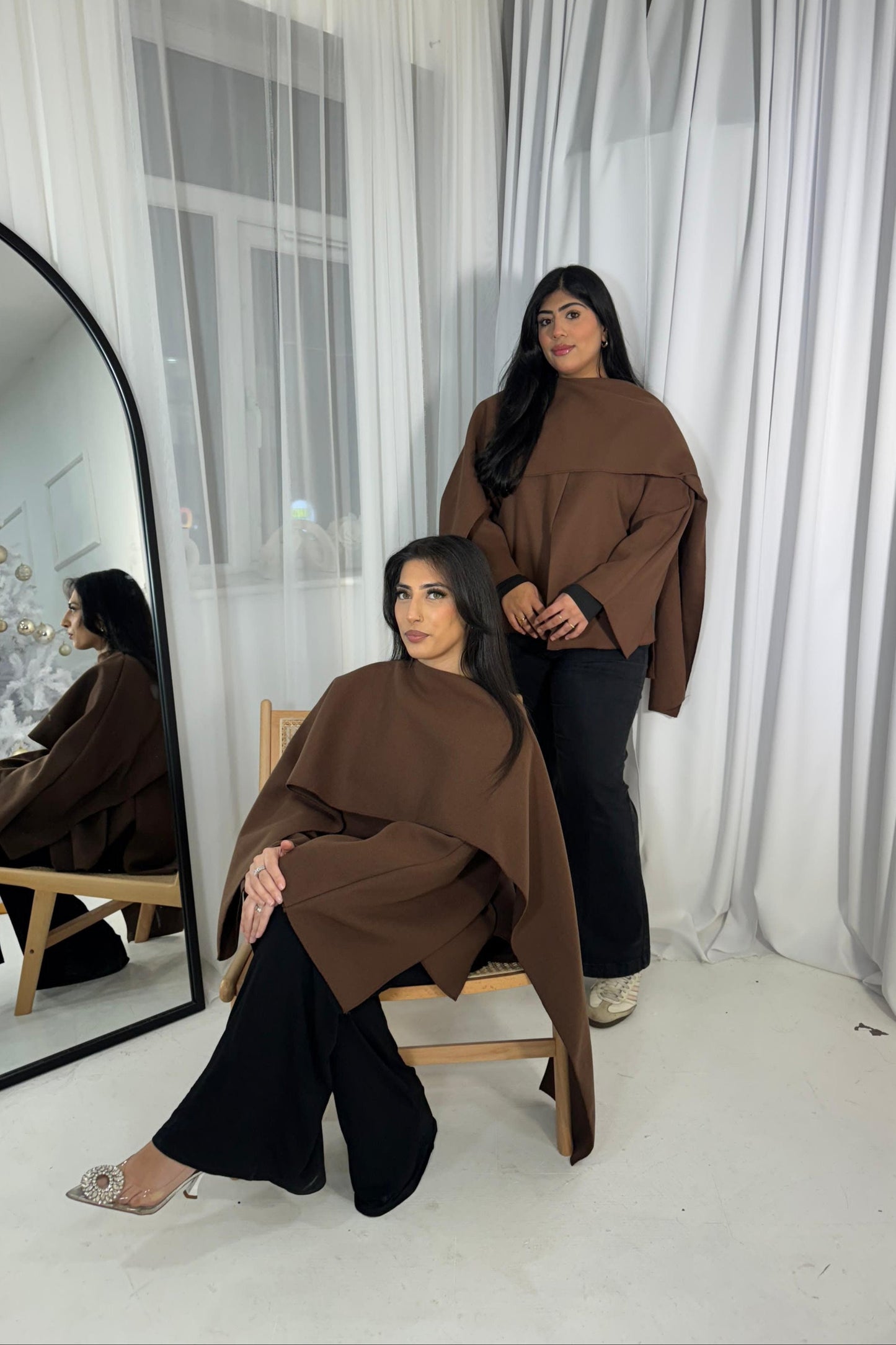 Anya Luxe Cape Jacket