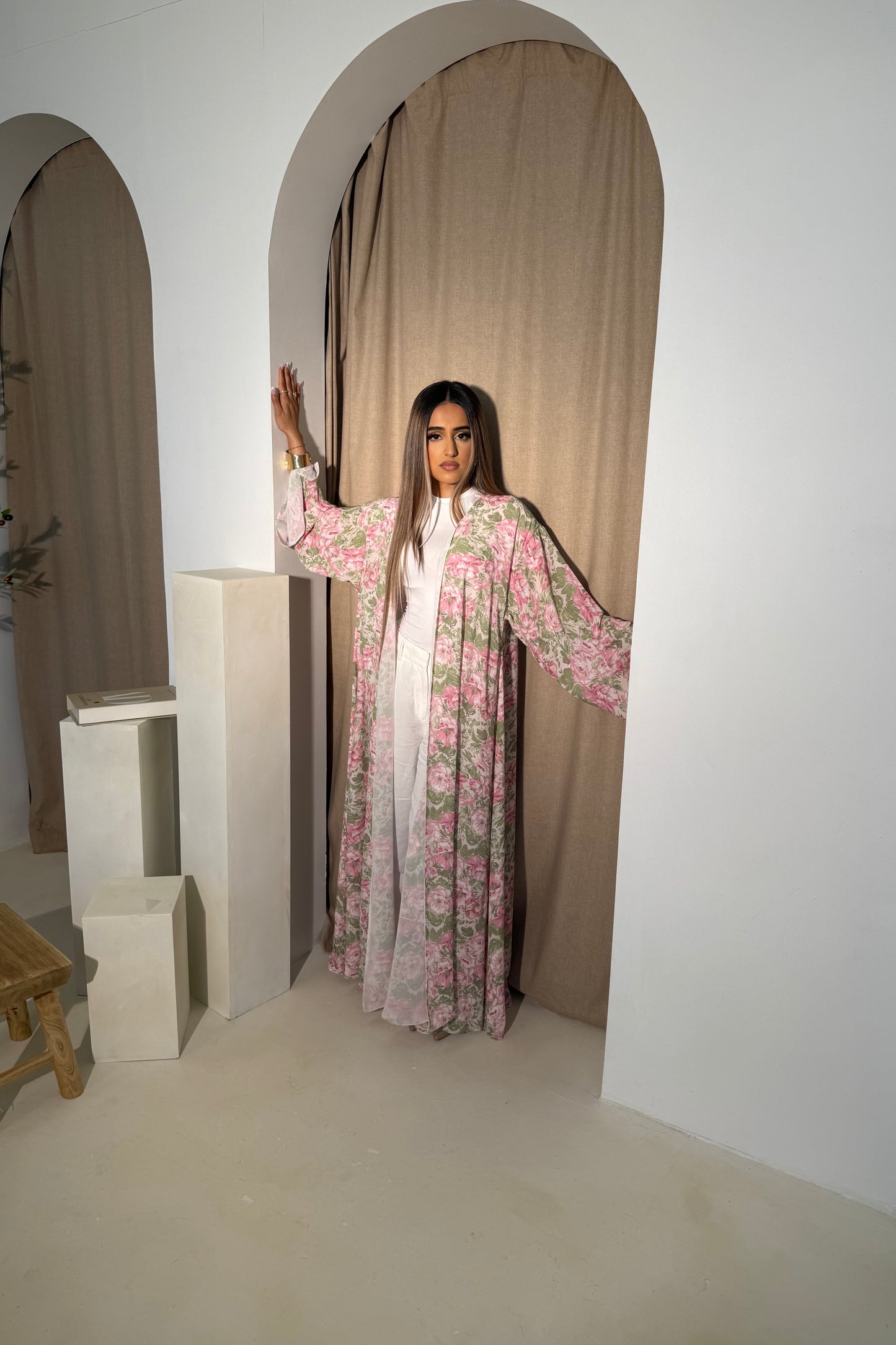 Noora Floral Abaya