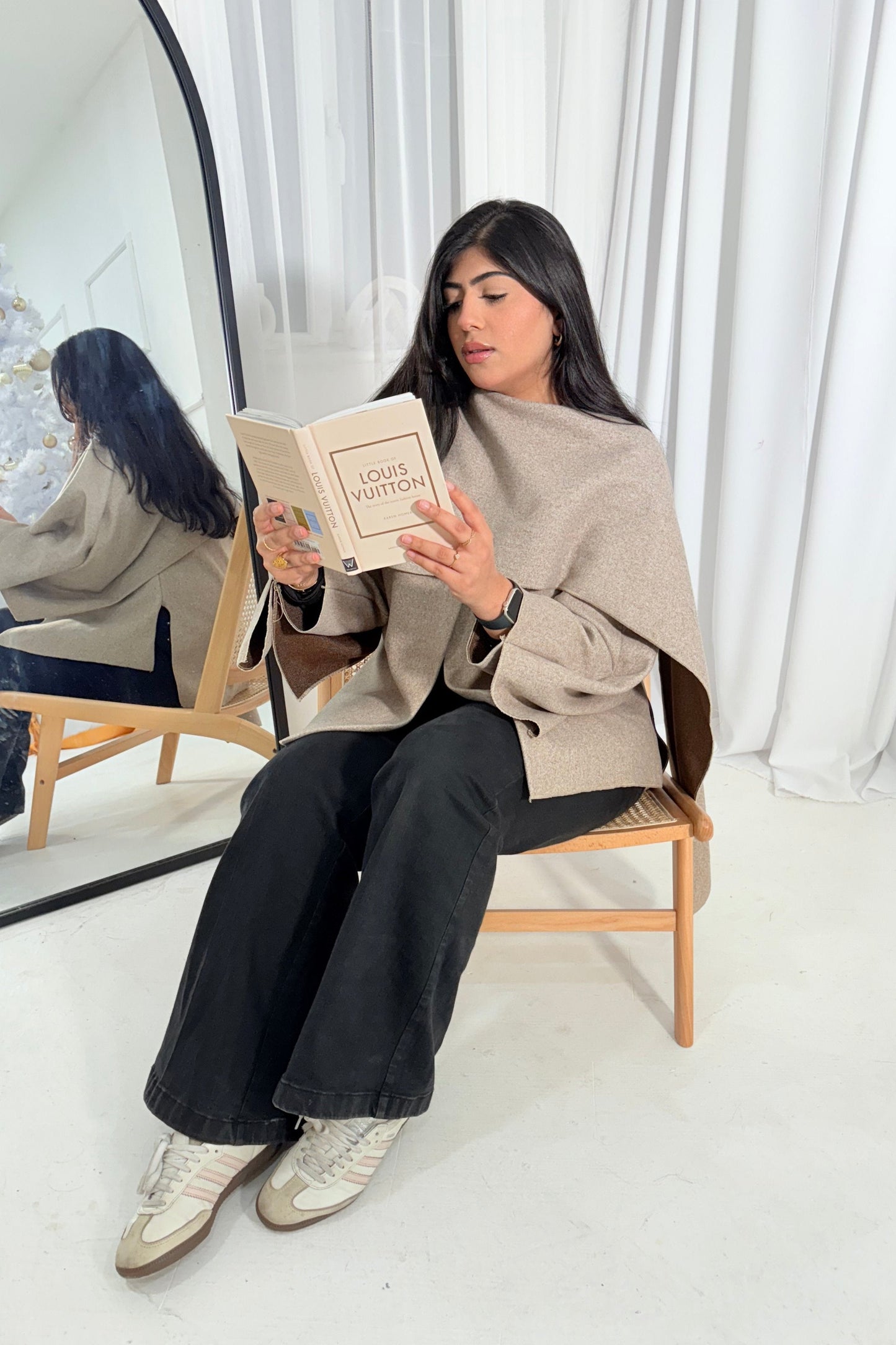 Anya Luxe Cape Jacket