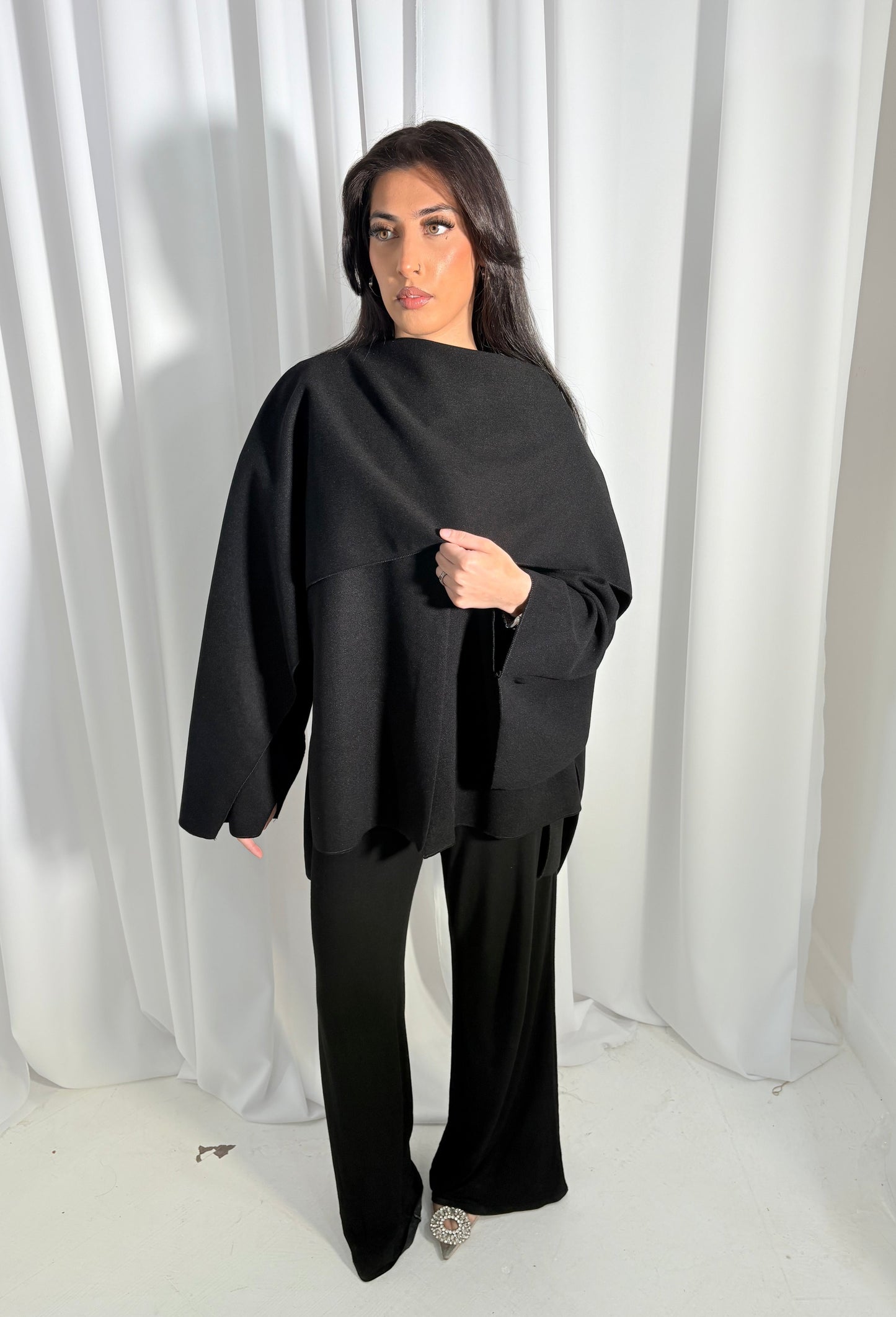 Anya Luxe Cape Jacket